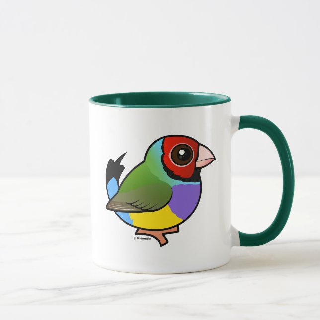 Taza Gouldian Finch (Derecha)