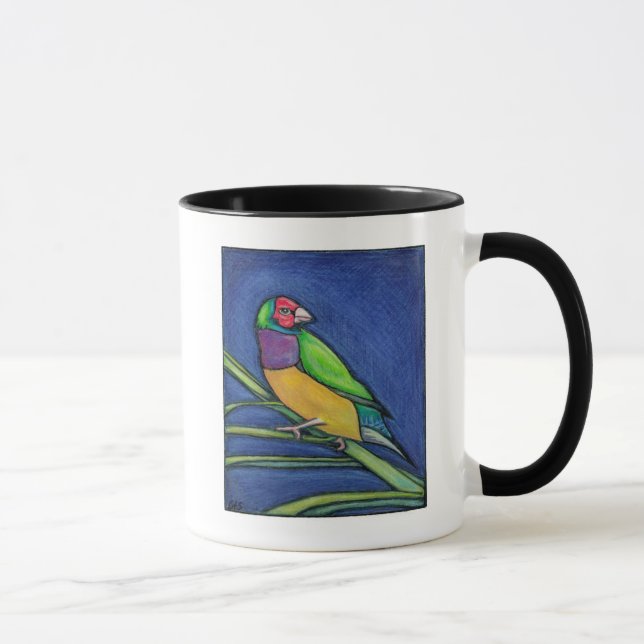 Taza Gouldian Finch Mug (Derecha)