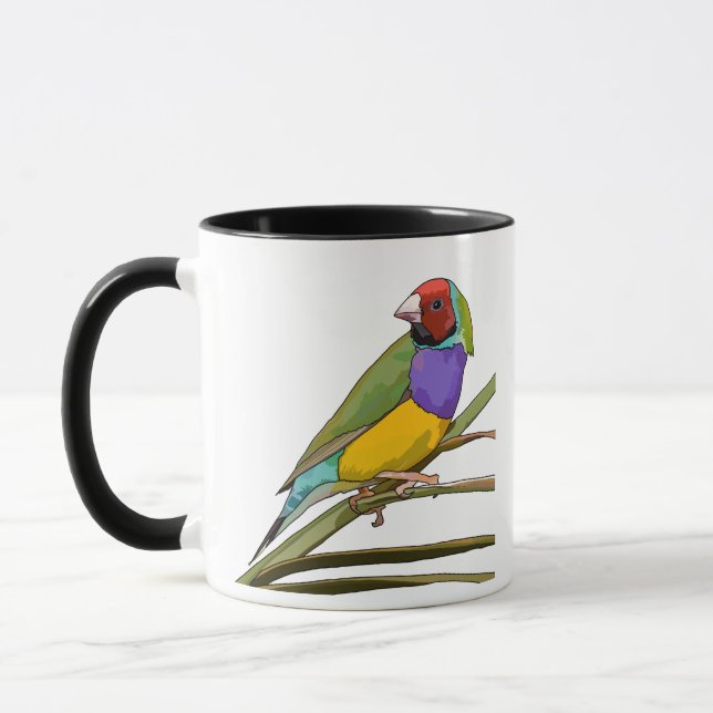 Taza Gouldian Finch Mug (Izquierda)