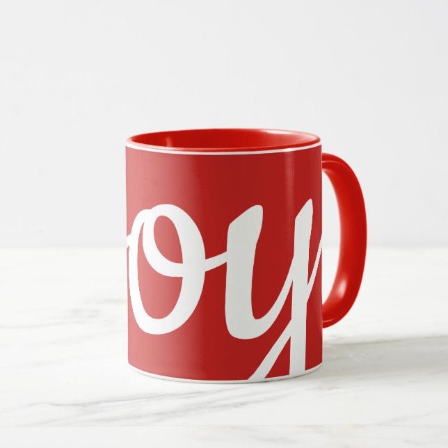 Taza Grabación de bonito JOY | (Anverso derecho)
