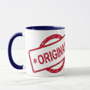 Taza Grabado en relieve de la marca circular del logoti