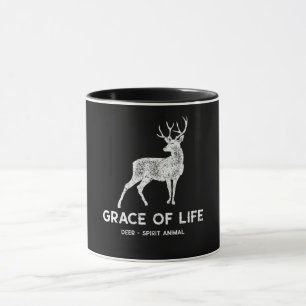 Taza Gracia de vida animal salvaje de aguardiente de ci