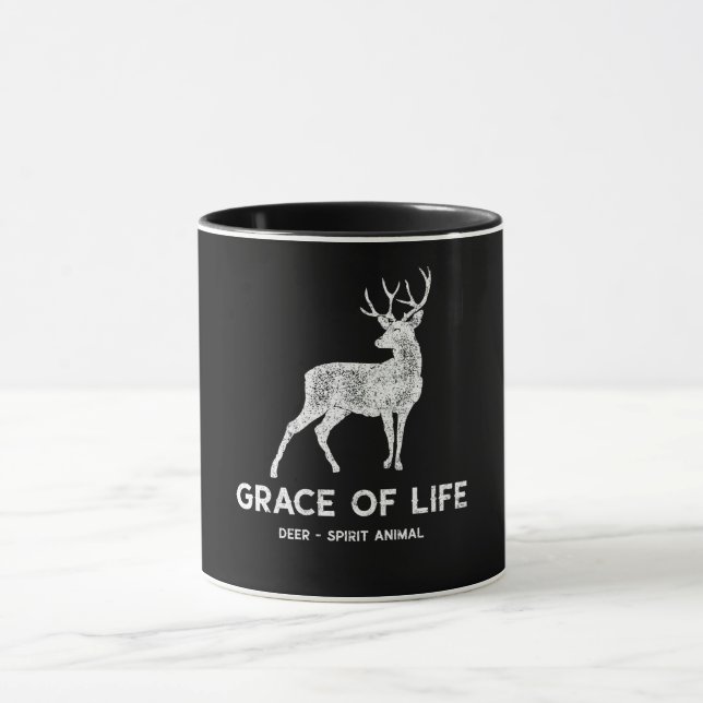 Taza Gracia de vida animal salvaje de aguardiente de ci (Centro)