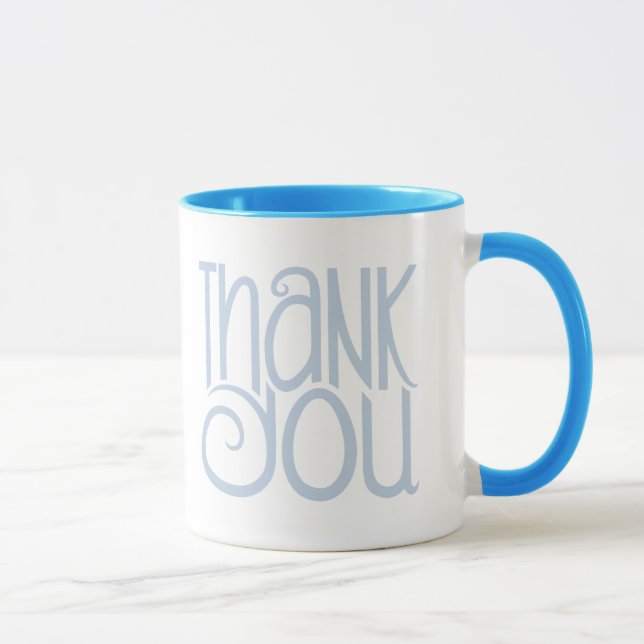 Taza Gracias Blue Mug (Derecha)