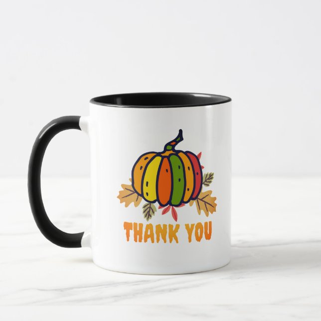 Taza gracias calabaza (Izquierda)