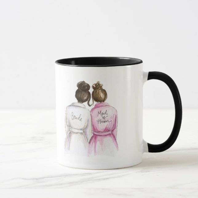 Taza Gracias criada de la criada del Br de la novia del (Derecha)