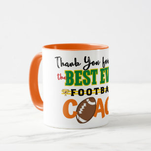 Taza Gracias entrenador de fútbol