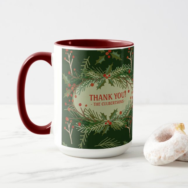 Taza Gracias Holiday Mug (Con donut)
