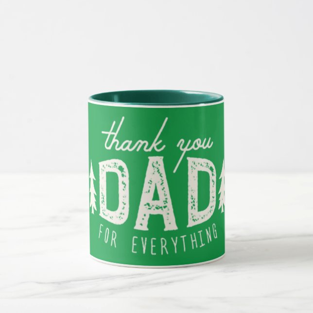 Taza Gracias papá por todo (Centro)