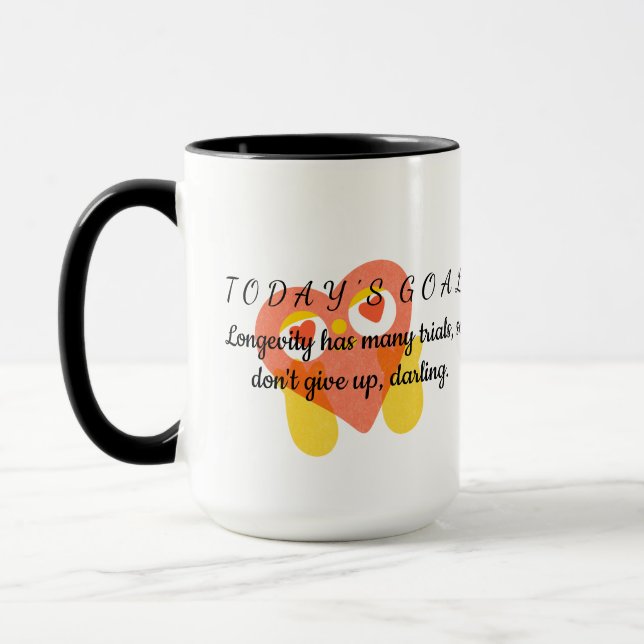 Taza Gracias personalizado Hero Mug hace mucho tiempo q (Izquierda)