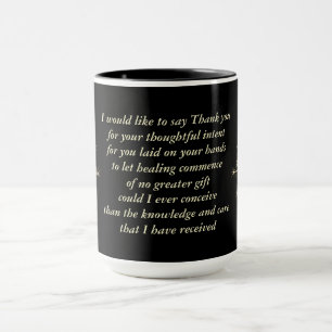 Taza Gracias por curar