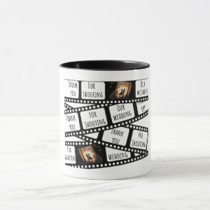 Taza Gracias por fotografiar nuestra boda