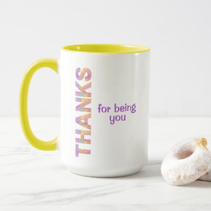 Taza Gracias Por Ser Mug