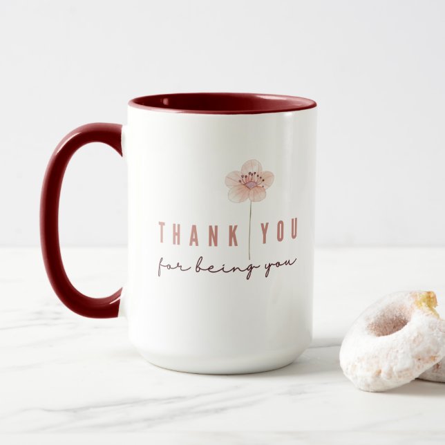 Taza Gracias Por Ser Tú (Con donut)