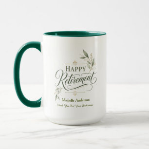 Taza Gracias Por Su Dedicación Nombre Personalizado