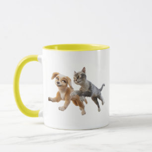 Taza Gracie y Pedro desatados