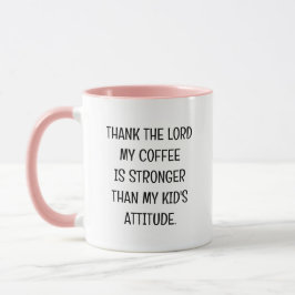 Taza Graciosa actitud de un chico para mamá