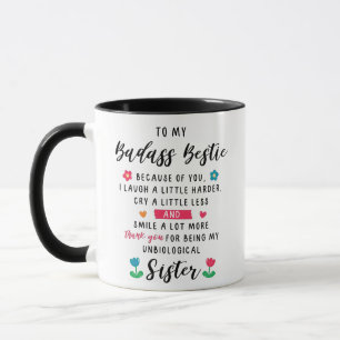 Taza Graciosa Bestie Mejor Amigo Amistad Hermana