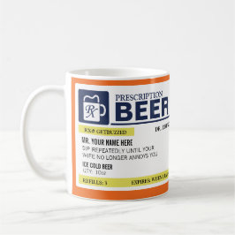 Taza Graciosa cerveza con receta médica