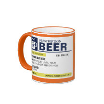 Graciosa cerveza con receta médica