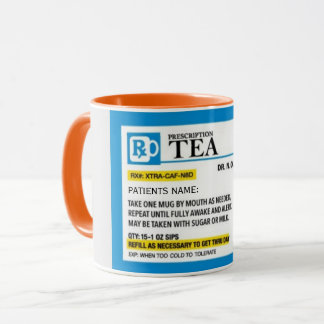 Taza Graciosa combinación de receta de té