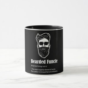 Taza Graciosa definición de funcle de barba