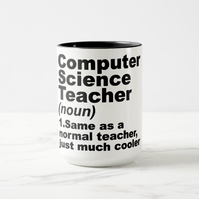 Taza Graciosa definición de profesor de ciencias de la  (Centro)