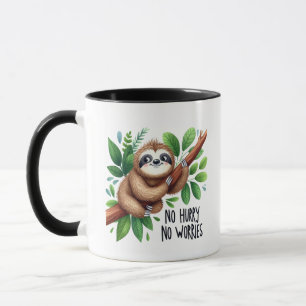 Taza Graciosa falta de prisa preocupación palabra arte