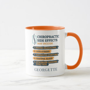 Taza Graciosa Quropráctica personalizada de efectos sec
