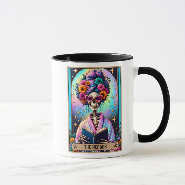 Taza Graciosa tarjeta Tarot/Día de la Madre/El Lector (Derecha)