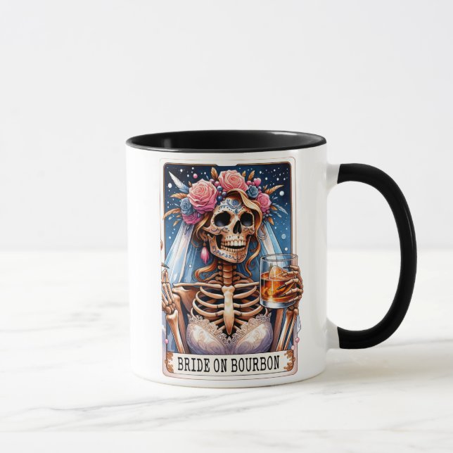 Taza Graciosa Tarjeta Tarot/Novia De Borbón (Derecha)