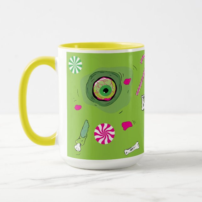 Taza ¡Graciosa Y Dulce Dulce Mortalidad Y Dulce! (Izquierda)