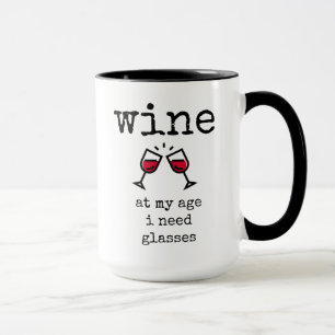 Taza Gracioso, amante del vino, cotización, tazón del c