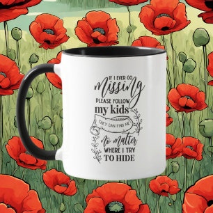 Taza Gracioso arte de palabras que falta padre