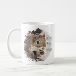 Taza Gracioso, bienvenido al Nuthouse, Squirrel, Animal