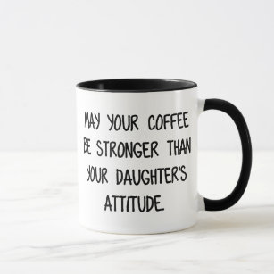 Taza Gracioso café para mamá y papá
