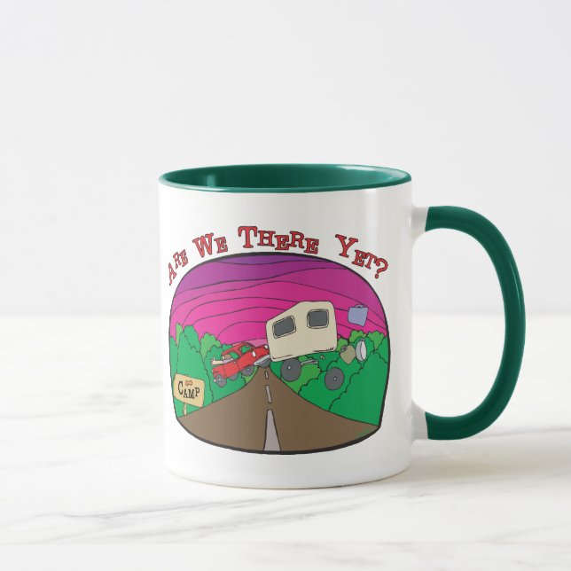 Taza Gracioso Camping (Derecha)