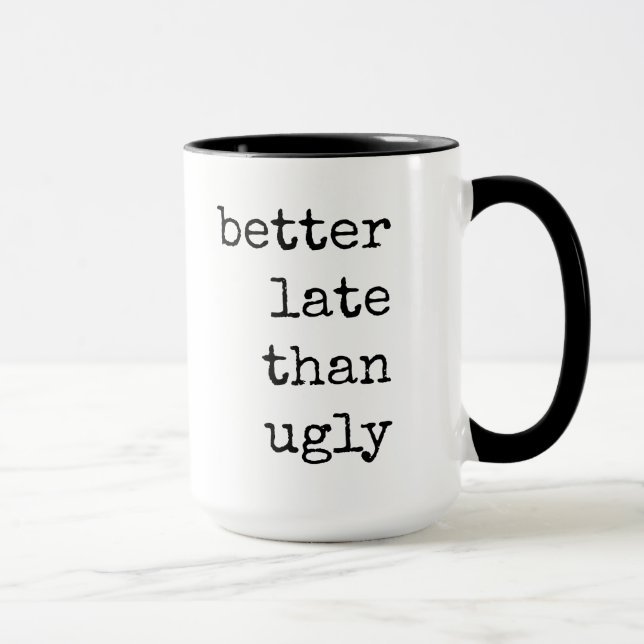 Taza Gracioso, Cita, Texto, Café Mug (Derecha)