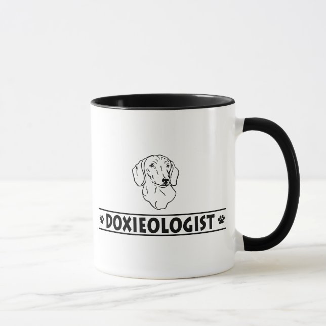 Taza Gracioso Dachshund (Derecha)