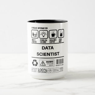 Taza Gracioso Data Scientist Handling Information