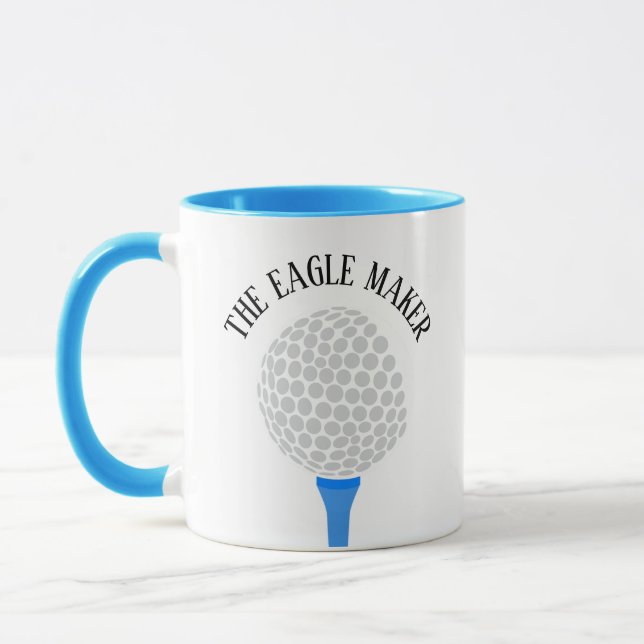 Taza Gracioso El Tee De La Pelota De Golf Eagle Maker (Izquierda)