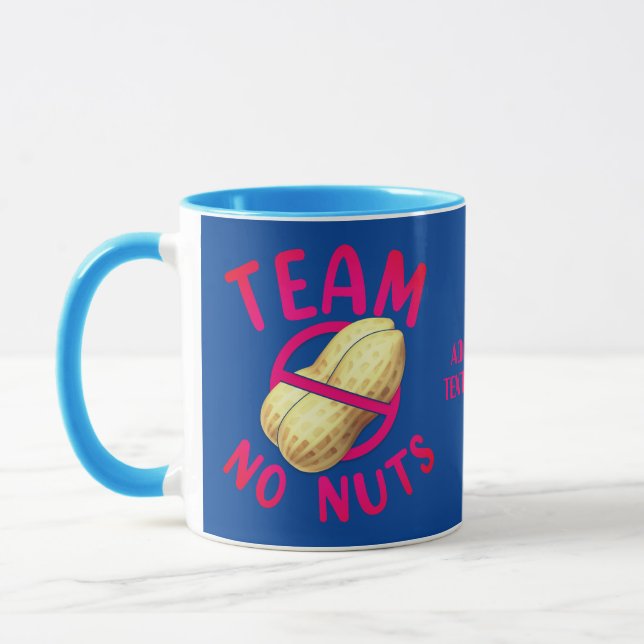 Taza Gracioso equipo de San Valentín sin regalos de nue (Izquierda)