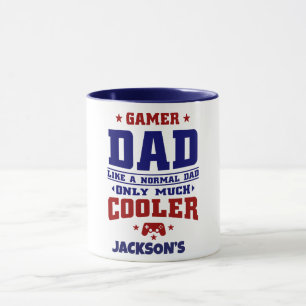 Taza Gracioso Gamer Dad
