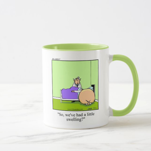 Taza Gracioso Get Well Humor Mug Gift (Derecha)