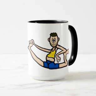 Taza Gracioso Guay Mase Yoga Mug