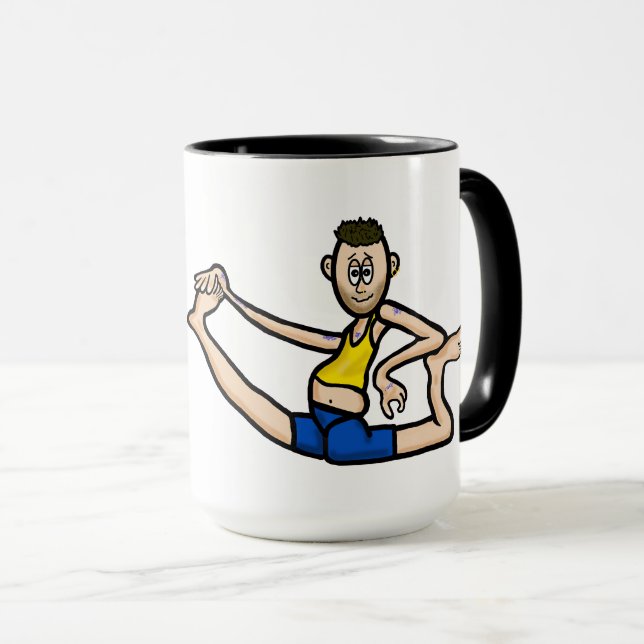 Taza Gracioso Guay Mase Yoga Mug (Anverso derecho)
