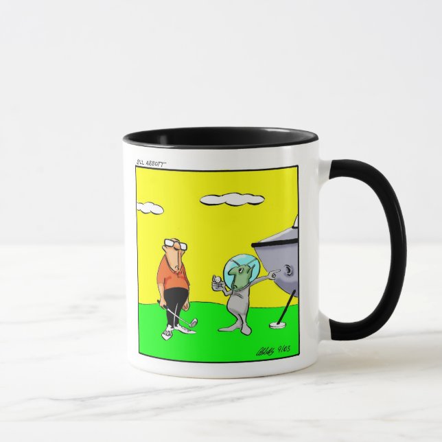 Taza Gracioso Humor de Golf Mug Gift (Derecha)
