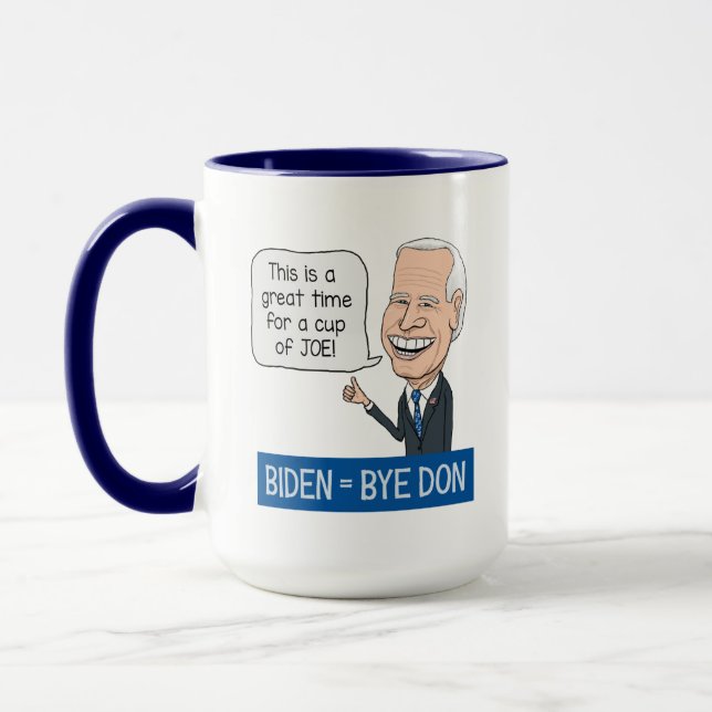 Taza Gracioso Joe Biden Cup de Joe (Izquierda)