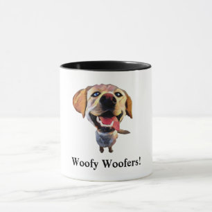 Taza Gracioso Labrador Recuperador Perro Mug