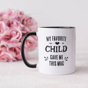 Taza Gracioso niño favorito